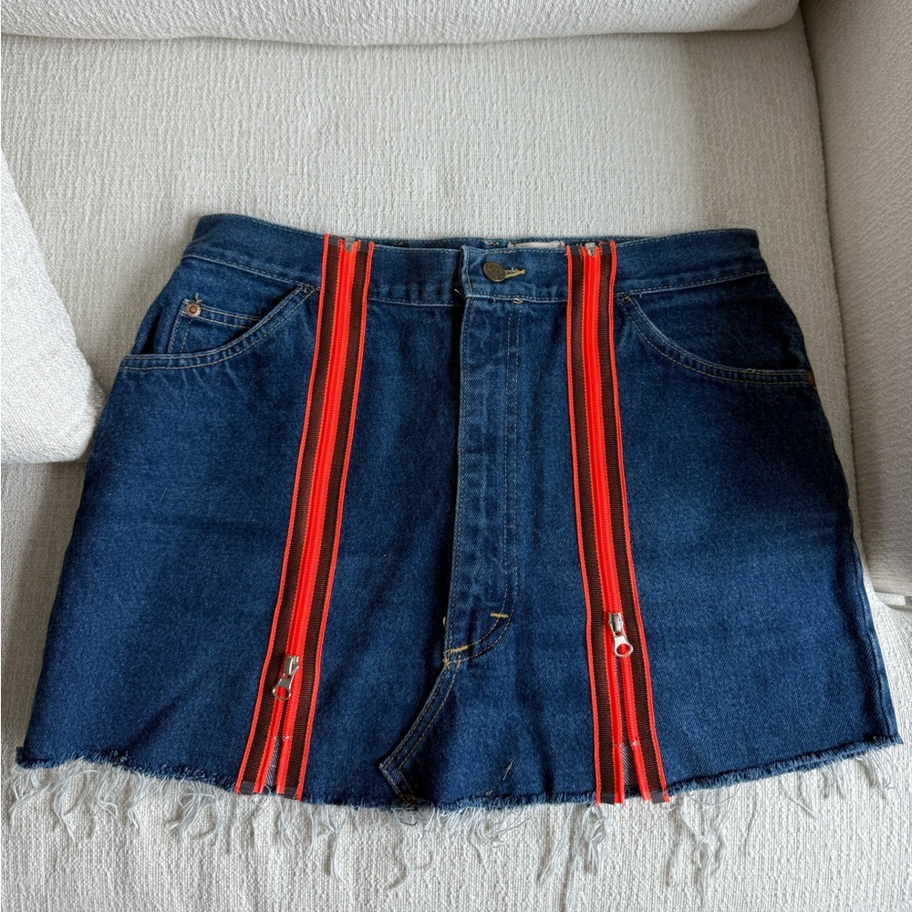 LF denim skirt